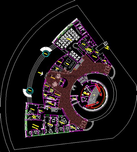 Cultural Center Dwg Block For Autocad Designs Cad