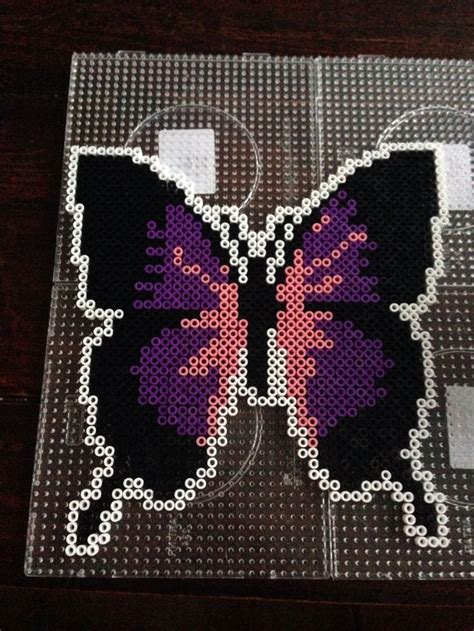 Butterfly Hama Perler Beads By Dorte Marker Perler Patterns Perler