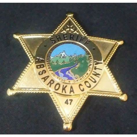 Longmire Sheriff Absaroka County Wy Tv Show Replica Prop Badge