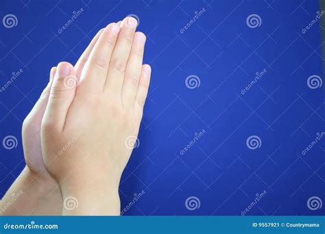 Praying Hands Stock Image Image 9557921