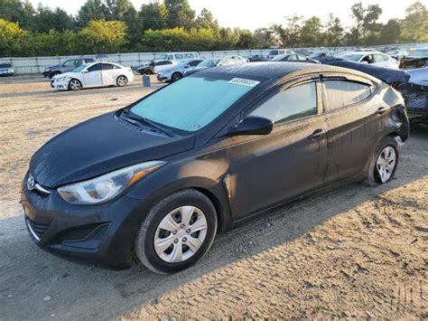 2016 Hyundai Elantra Se For Sale Va Hampton Tue Nov 28 2023 Used And Repairable Salvage