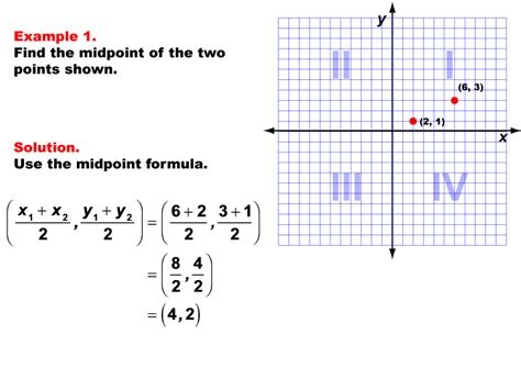 math  coordinate geometry  midpoint formula