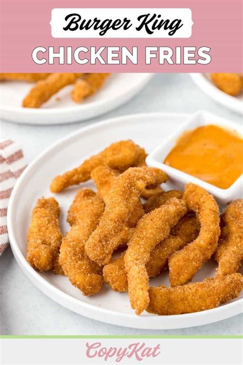 Burger King Chicken Fries Copykat Recipes