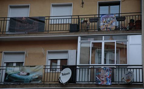 El Arte Inunda Los Balcones Del Barrio De Garrido El Norte De Castilla