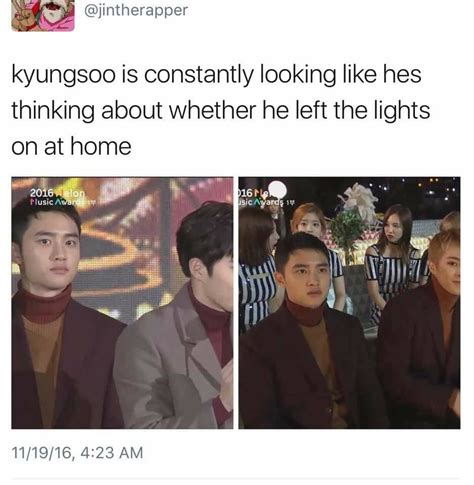 Kyungsoo Exo Memes Exo Funny Exo Jokes