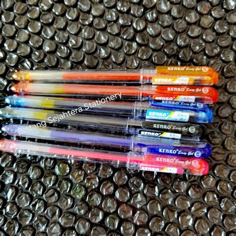 Jual Pulpen Kenko Easy Gel 0 5 Mm Shopee Indonesia