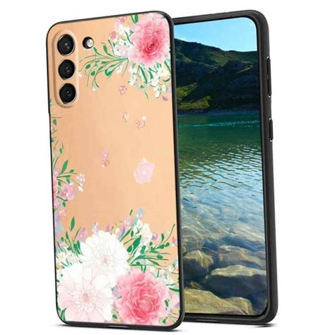 Compatible With Samsung Galaxy S21 Phone Case Floral Flowers Cute 69 Case Men Women Flexible