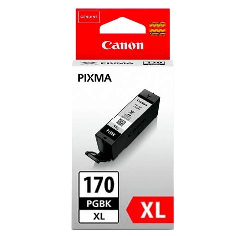 CARTUCHO DE TINTA CANON PGI 170XL NEGRO 22 2ML ORIGINAL