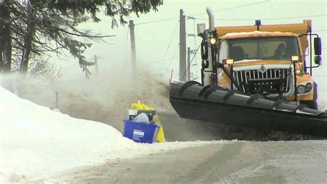 Snow Plow Road Safety YouTube