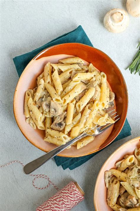 Penne Alfredo Met Champignons Recipe Penne Alfredo Recipes