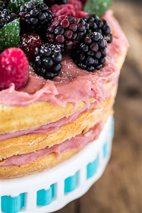 Naked Cake With Raspberry Brigadeiro Oliviascuisine A