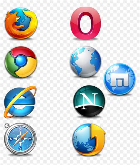 Internet Explorer Logo Png Web Browser With Name Transparent Png