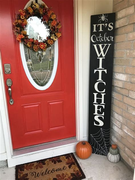 20+ Halloween Porch Signs Ideas - HMDCRTN