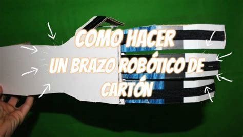 Cómo hacer un brazo robótico de cartón