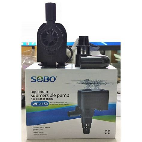 SOBO WP 1150 Oxygen Filtration System Powerful Pump Fish Tank Aquarium