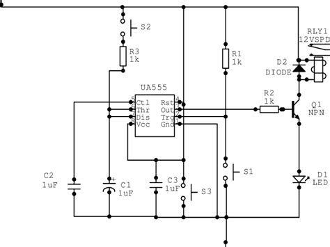 On Off Delay Timer Circuit Diagram - Wiring Diagram