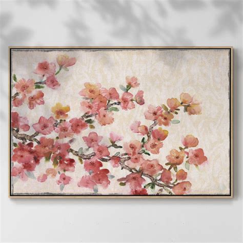 Wexfordhome Cherry Blossom Composition Ii Wayfair