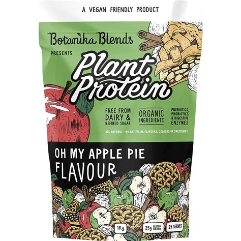 Botanika Blends Plant Protein Apple Pie 1kg Wallaby Wellness