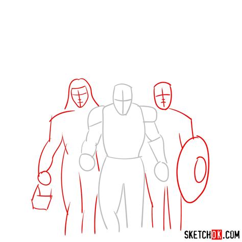 How To Draw The Avengers From The 2012 Film A Step By Step Guide