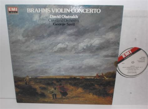 EMX 2041 Brahms Violin Concerto David Oistrakh Cleveland Orchestra