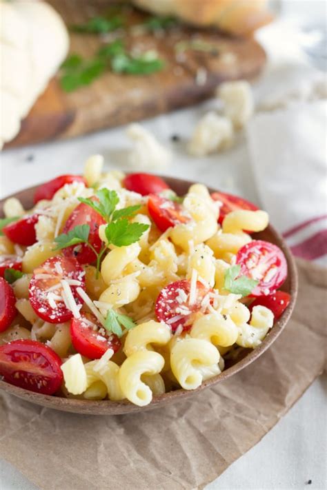 Zesty Parsley Tomato Pasta The Recipe Critic