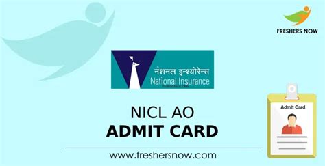 Nicl Ao Mains Admit Card 2024 Out Exam Date