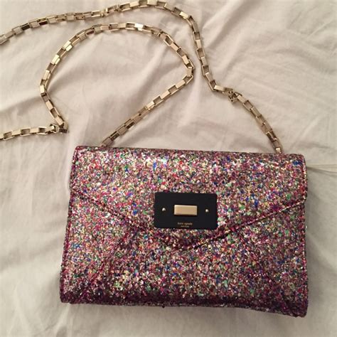 Kate Spade Glitter Purse Baggage Paul Smith