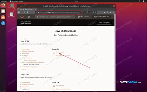 Oracle Java Installation On Ubuntu 20 04 Focal Fossa Linux Linux