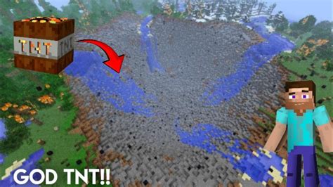 This God Tnt Can Destroy The Earth In Minecraft Youtube