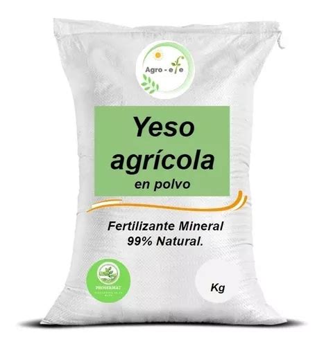 Yeso Agrícola Sulfato De Calcio 20 Kg Meses sin interés