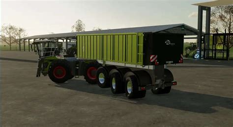 Saddletrac 3 Achs Trailer V1000 Fs25 Fs22 Mod