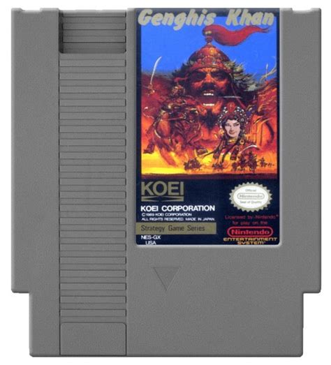 Genghis Khan For Nintendo Nes Tvgc