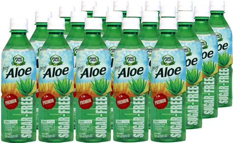 Pure Plus Aloe Vera Drink Sugar Free 500ml 20pk At Mighty Ape Nz