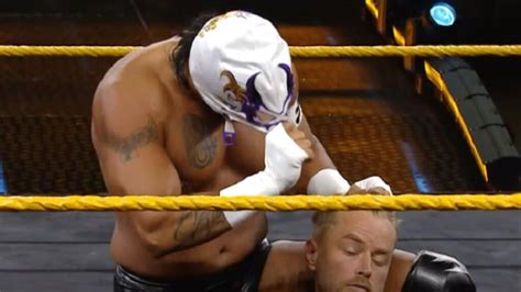 El Hijo Del Fantasma Reveals New Wwe Nxt Name Removes Mask Raul