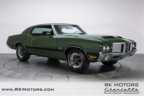 1972 Oldsmobile Cutlass Dark Green Hardtop 350 V8 3 Speed Automatic Classic Oldsmobile Cutlass