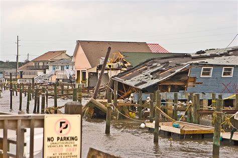 Image: Hurricane Ophelia 2005 damage in Bogue Banks, NC