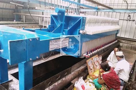 Bks Engineers Semi Automatic Membrane Filter Press