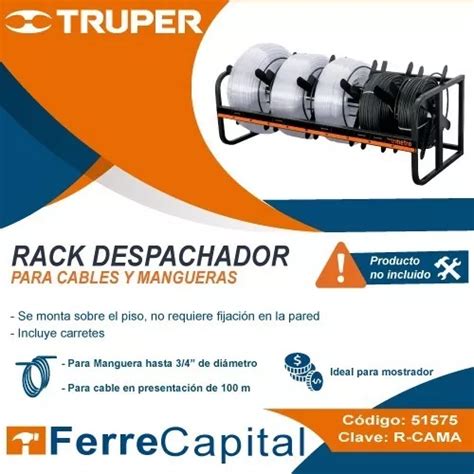 Rack Para Cable Y Manguera De Nivel Truper 51575 En Venta En Toluca