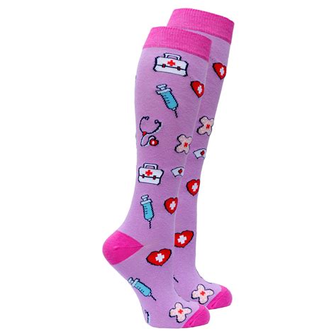 Womens Nurse Knee High Socks Socks N Socks