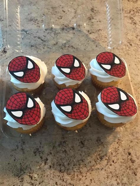 Spiderman cupcakes Spiderman Cupcakes, Amazing Friends, Friend Birthday ...