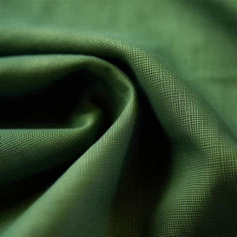 Premium AI Image | Green Fabric