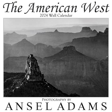Ansel Adams 2024 Wall Calendar (12"x12"): Ansel Adams, Grant Collier