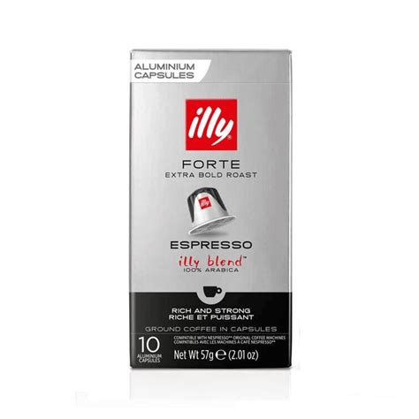 Illy Nespresso Forte Extra Bold Coffeeroom