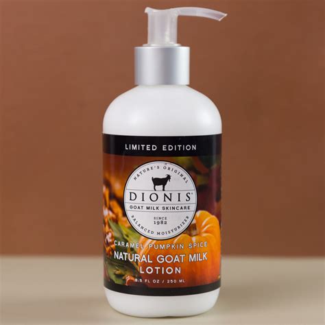 Dionis Reg Goat Milk Body Lotion Pumpkin Caramel Spice Cracker Barrel