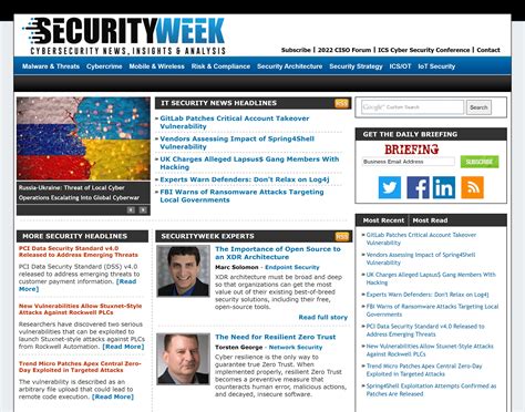 Top 25 Cybersecurity Newsletters For 2022