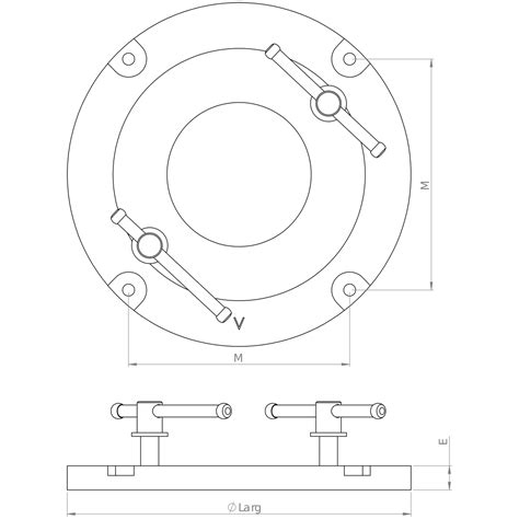 Etau grande capacité DOLEX Base tournante SERAK