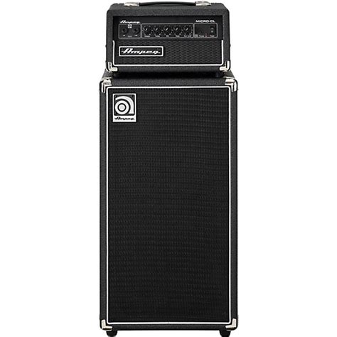 Ampeg Micro Cl 100w 2x10 Mini Bass Stack Black Guitar Center