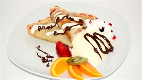 Pancakes & Ice Cream | Wide Screen Wallpaper 1080p,2K,4K