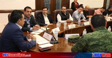 Hoy Tamaulipas Realizan La Sesion 57 De La Mesa De Seguridad Municipal