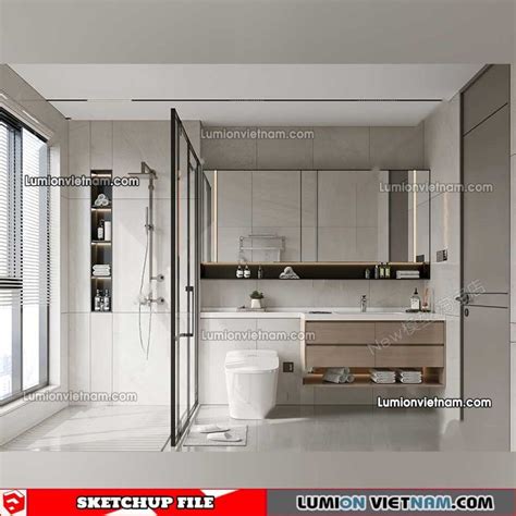 23012023 Bathroom Sketchup Interior Model